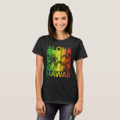 Vintage Hawaiian Islands Aloha Tシャツ (正面フル)