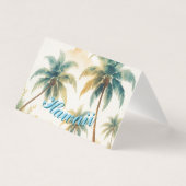 Vintage Hawaiian Travel Honolulu Magnetic Card (正面)