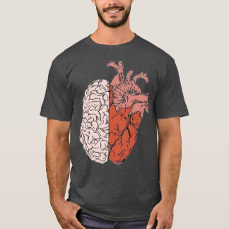 Vintage Heart Anatomy Tシャツ
