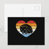 Vintage Hedgehog ポストカード (正面/裏面)