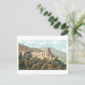 Vintage Heidelberg Castle  ポストカード (スタンド正面)