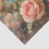 Vintage Heirloom Botanical Kitten Decoupage  薄葉紙 (詳細)