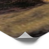 Vintage Henriëtte Ronner Knip's Cats Oil Painting ポスター (角)