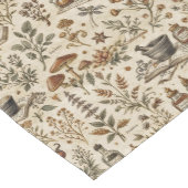 Vintage Herbal Apothecary Botanical  ショートテーブルランナー (コーナー)