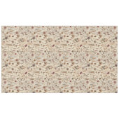 Vintage Herbarium Pressed Flower Botanical テーブルクロス (正面(横))