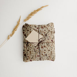 Vintage Herbarium Pressed Flower Botanical Tissue 薄葉紙