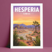 Vintage Hesperia California ポストカード