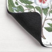 Vintage Hibiscus Flowers by Basilius Besler マウスパッド (コーナー)