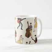 Vintage Hillbill Rockers コーヒーマグカップ (正面右)