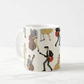 Vintage Hillbill Rockers コーヒーマグカップ (正面左)