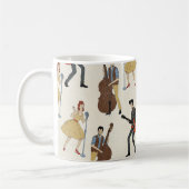 Vintage Hillbill Rockers コーヒーマグカップ (左)