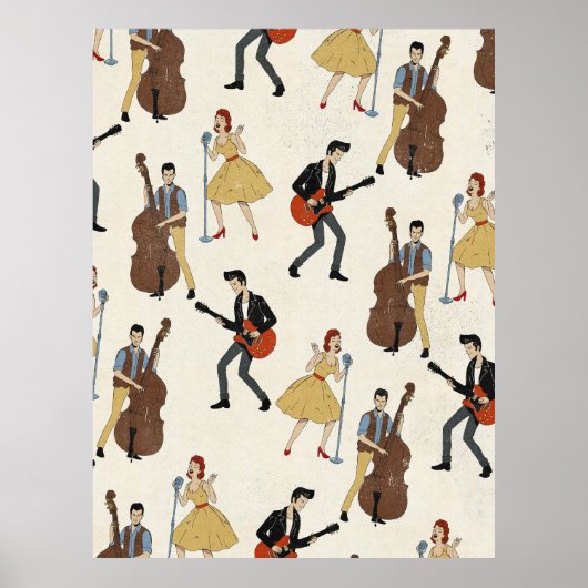 Vintage Hillbill Rockers ポスター (正面)