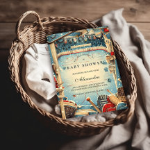 Vintage Hockey Baby Shower