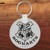 Vintage HOGWARTS™ School Crest キーホルダー (正面)