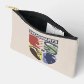 Vintage HOGWARTS™ Stamped Crest アクセサリーポーチ (見開き)