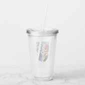 Vintage HOGWARTS™ Stamped Crest アクリルタンブラー (裏面)