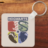 Vintage HOGWARTS™ Stamped Crest キーホルダー (裏面)
