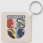 Vintage HOGWARTS™ Stamped Crest キーホルダー (裏面)