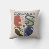 Vintage HOGWARTS™ Stamped Crest クッション (裏面)