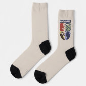 Vintage HOGWARTS™ Stamped Crest ソックス (左)