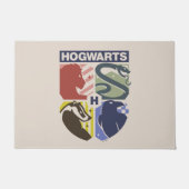 Vintage HOGWARTS™ Stamped Crest ドアマット (正面)