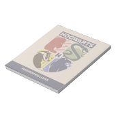 Vintage HOGWARTS™ Stamped Crest ノートパッド (回転)