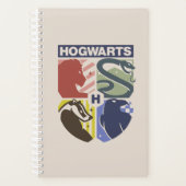 Vintage HOGWARTS™ Stamped Crest プランナー手帳 (正面)