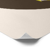 Vintage HOGWARTS™ Stamped Crest ポスター (角)