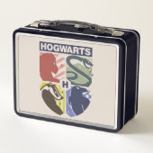 Vintage HOGWARTS™ Stamped Crest メタルランチボックス (裏面)