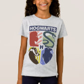 Vintage HOGWARTS™ Stamped Crest Tシャツ (正面)