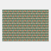 Vintage Holiday  ラッピングペーパーシート (正面)