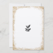 Vintage Holiday Cocktails Drinks Christmas Party 招待状 (裏面)