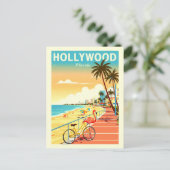 Vintage Hollywood Florida ポストカード (スタンド正面)