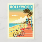 Vintage Hollywood Florida ポストカード (正面)