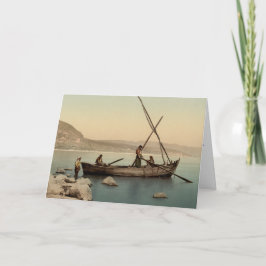 Vintage Holy Land Bible Christmas Card カード