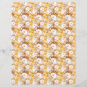 Vintage Honey Bee Journal Paper Sheet (正面)