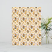 Vintage Honey Bee Journal Paper Sheet (スタンド正面)