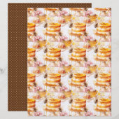 Vintage Honey Bee Journal Paper Sheet (正面/裏面)