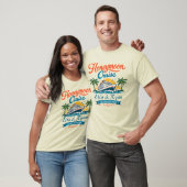 Vintage Honeymoon Cruise Personalized Couple’s Tシャツ (ユニセックス)