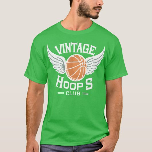 Vintage Hoops Club vintage Tシャツ (正面)