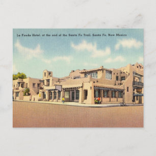 Vintage Hotel at Santa Fe Trail, New Mexico ポストカード