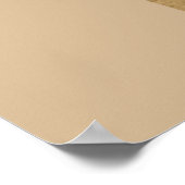 Vintage Human Heart Anatomy Scientific Study Poste ポスター (角)