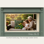 Vintage Hummingbird & Wildflower Botanical クッション