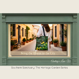 Vintage Hummingbird & Wildflower Market Tote トートバッグ