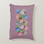 Vintage Hydrangea Accent Pillow アクセントクッション (裏面(縦))