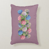Vintage Hydrangea Accent Pillow アクセントクッション (正面(垂直))