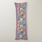 Vintage Hydrangea Body Pillow ボディピロー (裏面 (縦))