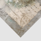 Vintage Hydrangea & Butterfly Ephemera Decoupage 薄葉紙 (詳細)