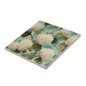 Vintage Hydrangeas Tiles  For Modern Bathroom タイル (側面)