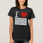 Vintage I Love South Dakota Tシャツ (正面)